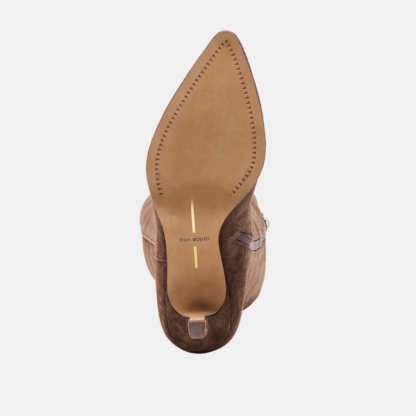 Aldy Dk Brown Suede Boots Dolce Vita