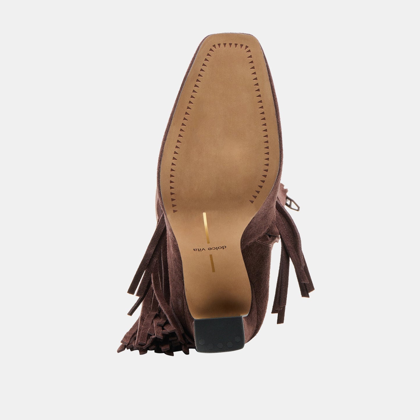 Giano Mahogany Suede Boots Dolce Vita