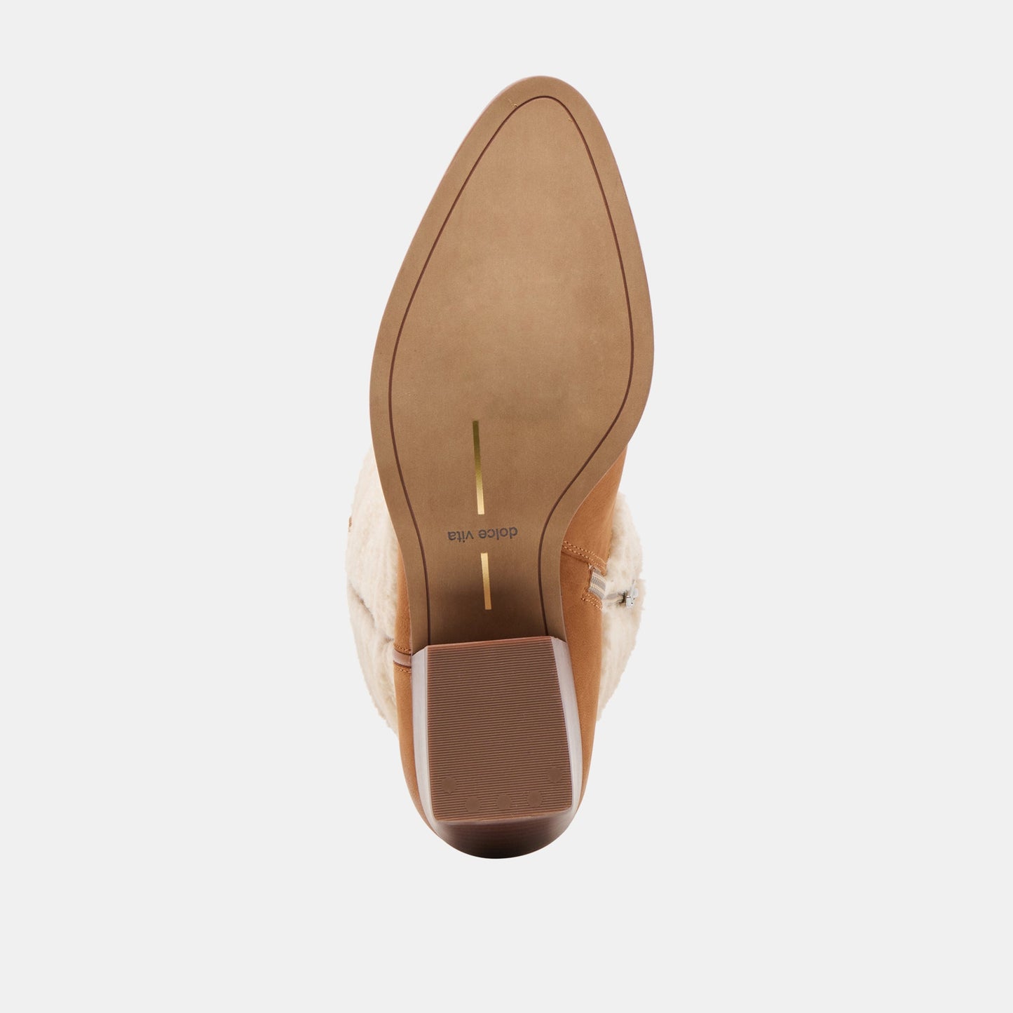 Mykel Plush Caramel Nubuck Boots Dolce Vita