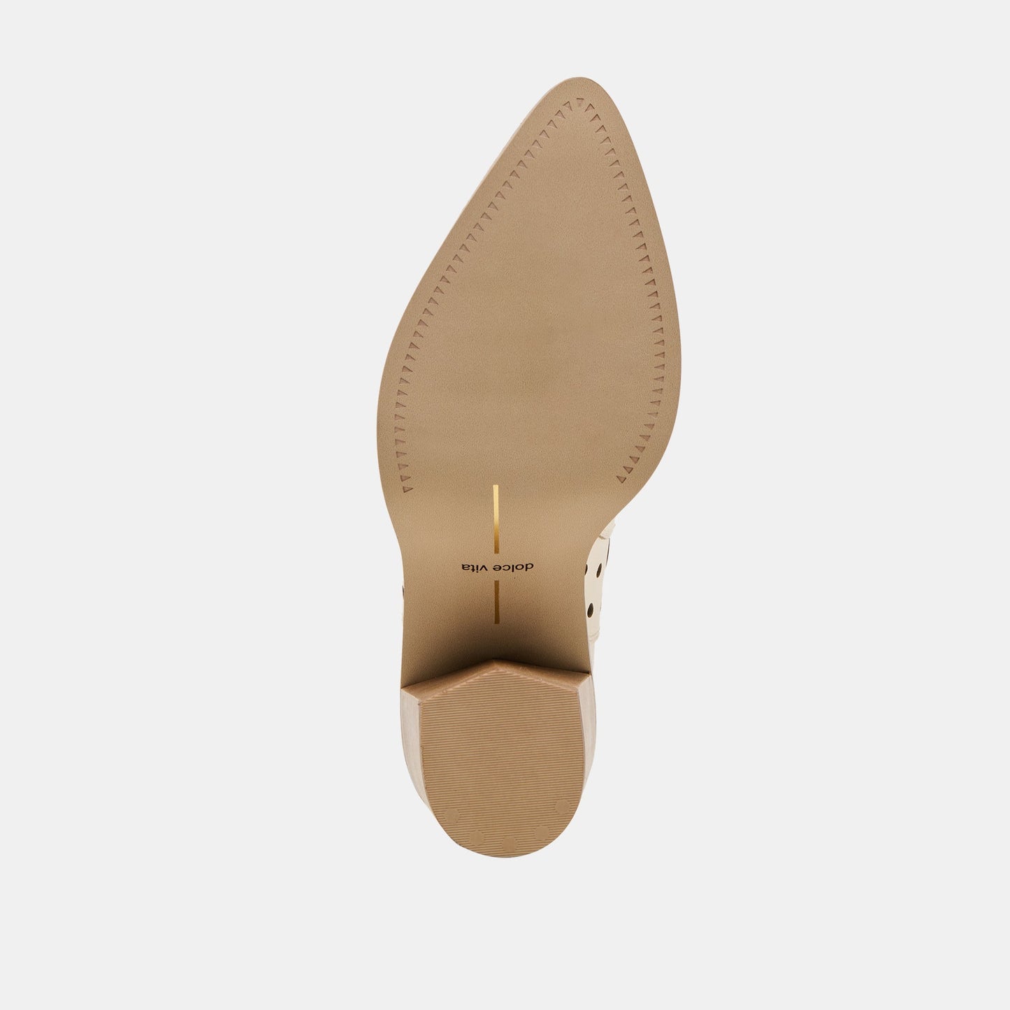 Zenobi Off White Leather Booties Dolce Vita