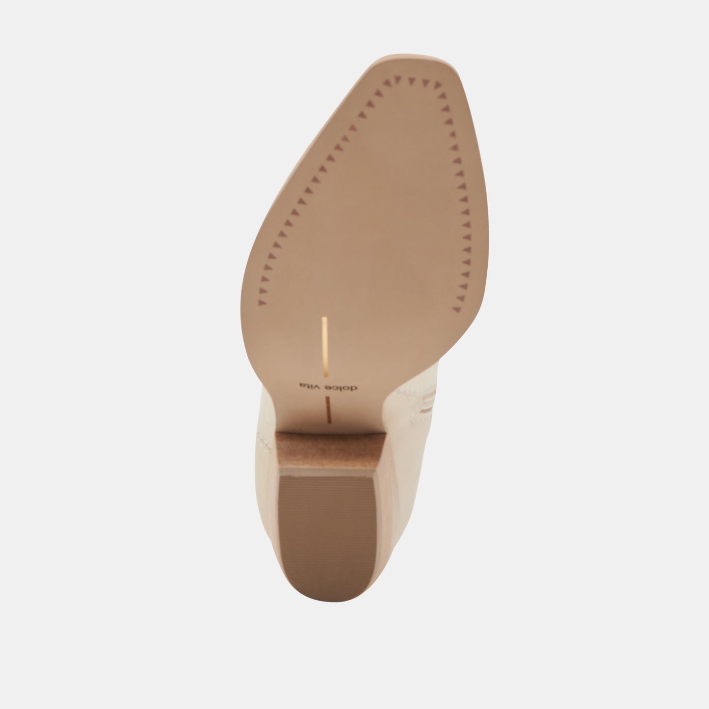 SHANIA BOOTIES IVORY NUBUCK Dolce Vita