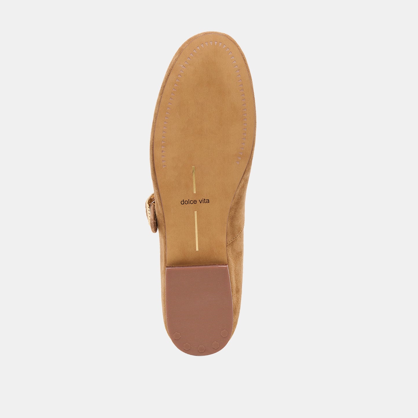 Relan Lt Brown Suede Ballet Flats Dolce Vita