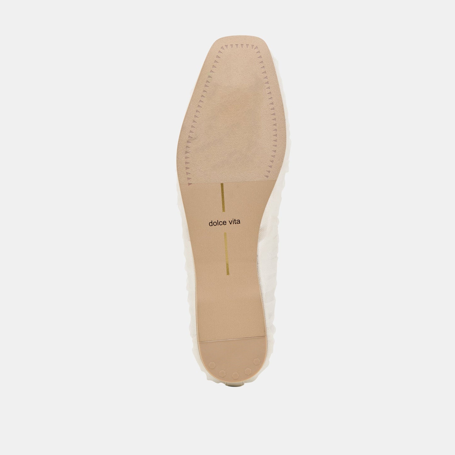Raeven White Tulle Ballet Flats Dolce Vita