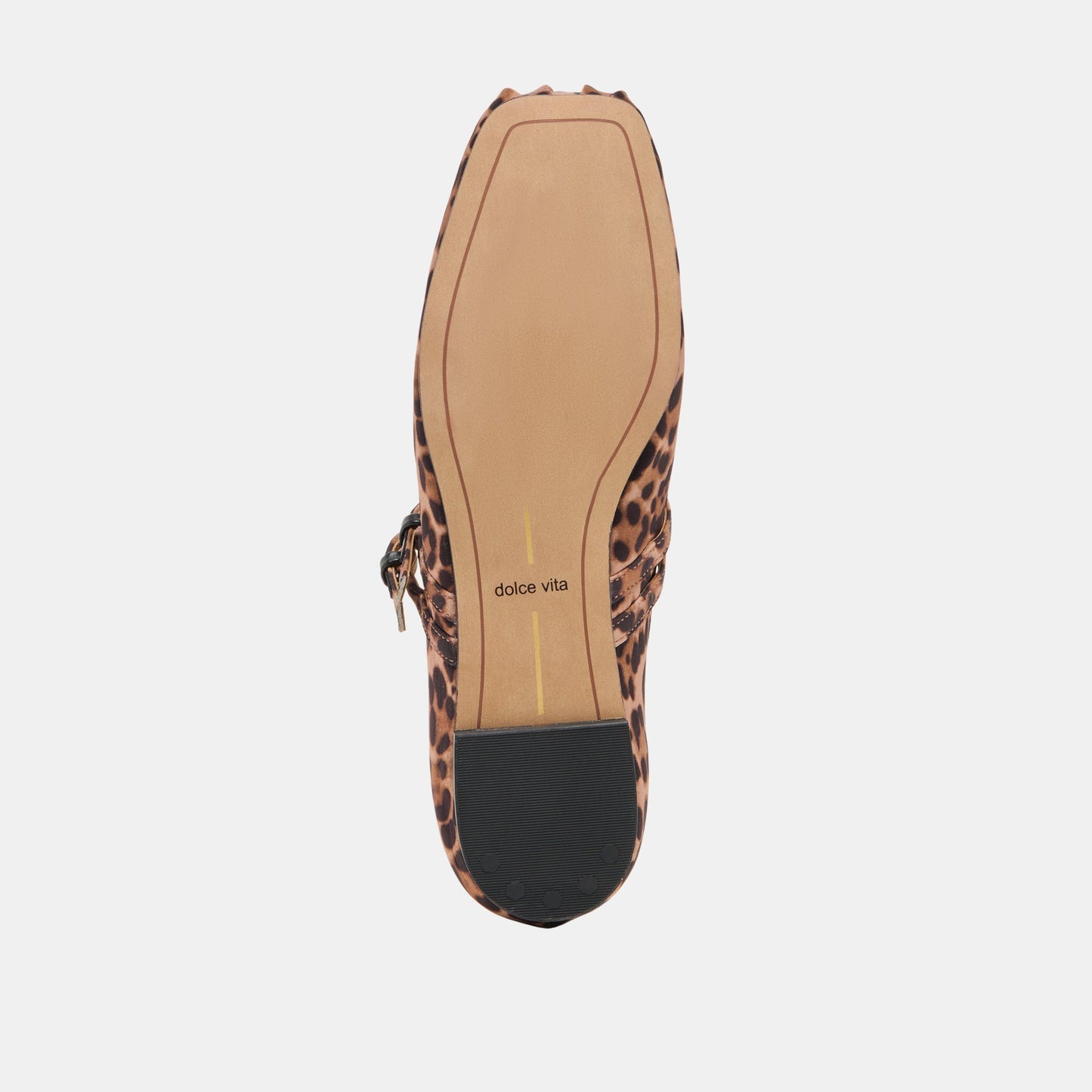 Gibsen Dk Leopard Satin Ballet Flats Dolce Vita