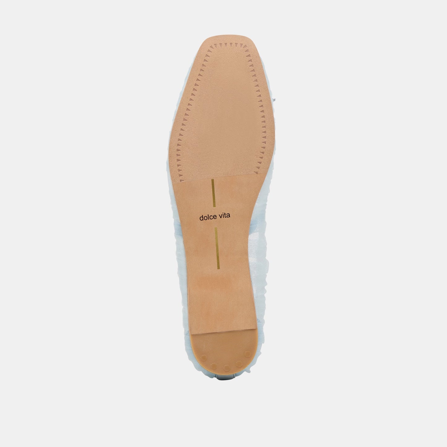 Raeven Light Blue Tulle Ballet Flats Dolce Vita