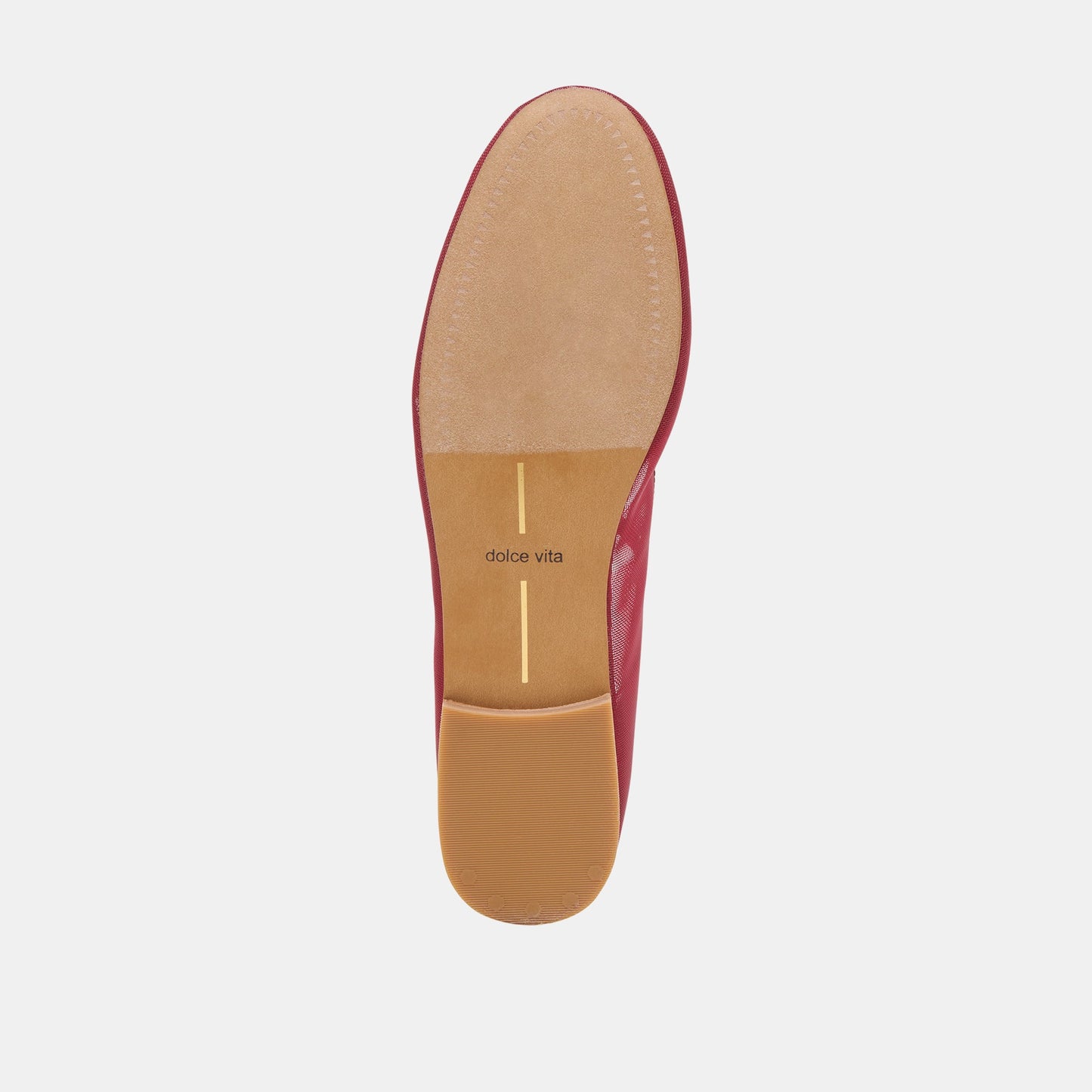 CADEL BALLET FLATS CRIMSON MESH Dolce Vita