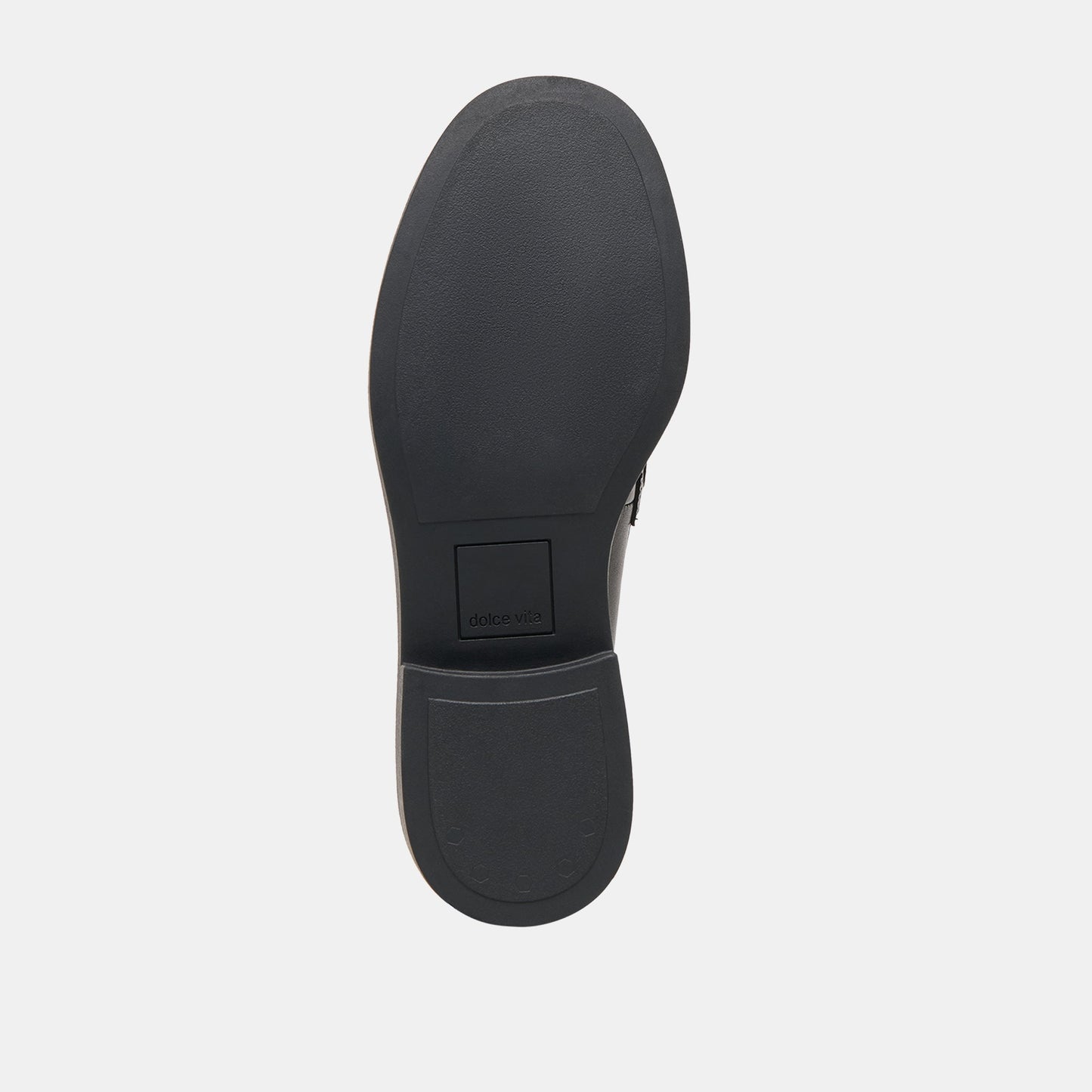 Tiggy Black Leather Loafers Dolce Vita