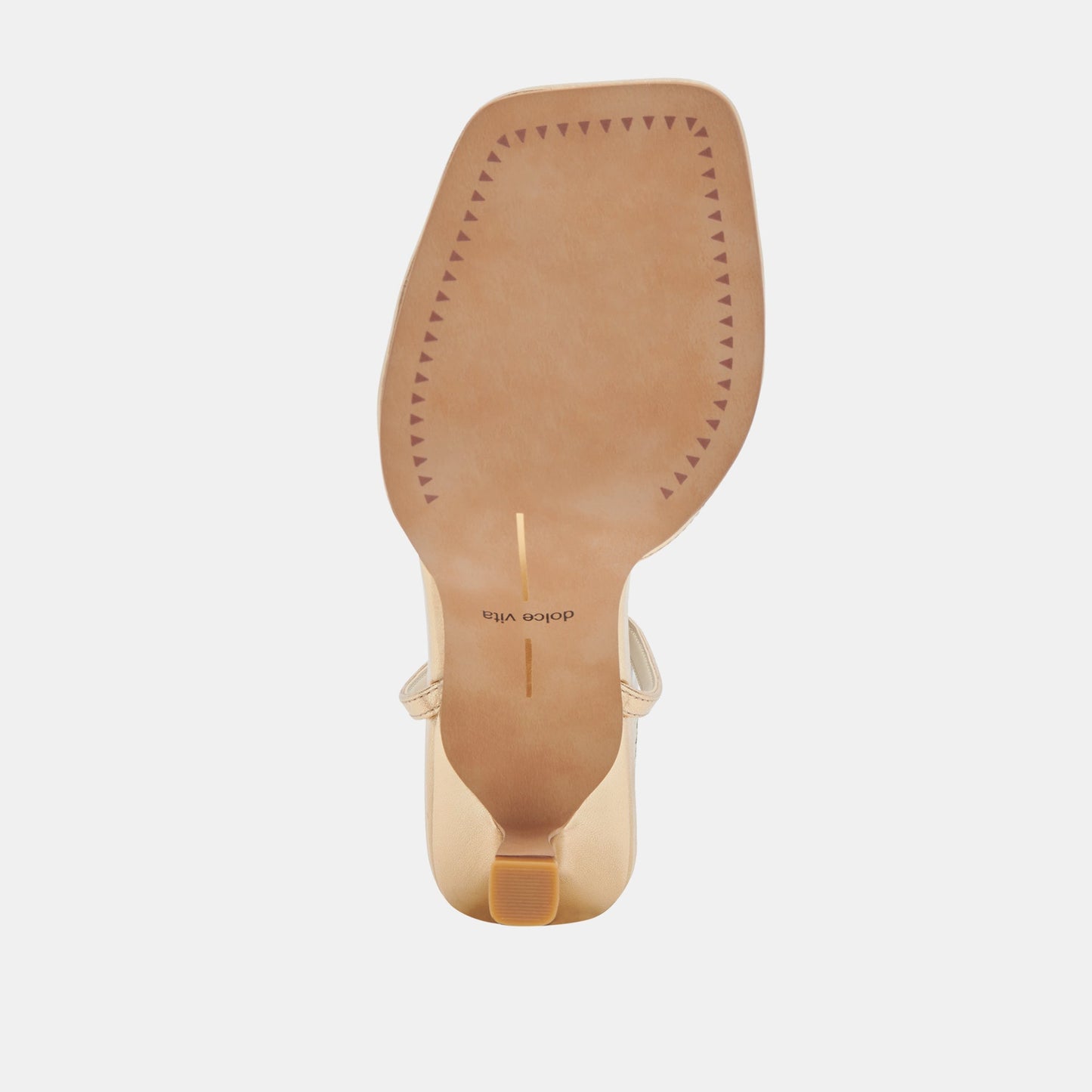 MANJI HEELS LIGHT GOLD METALLIC LEATHER Dolce Vita