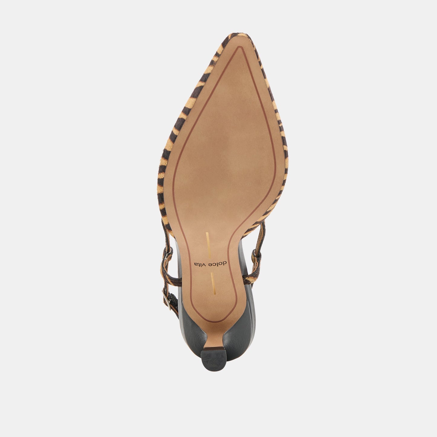 Odela Tiger Calf Hair Heels Dolce Vita