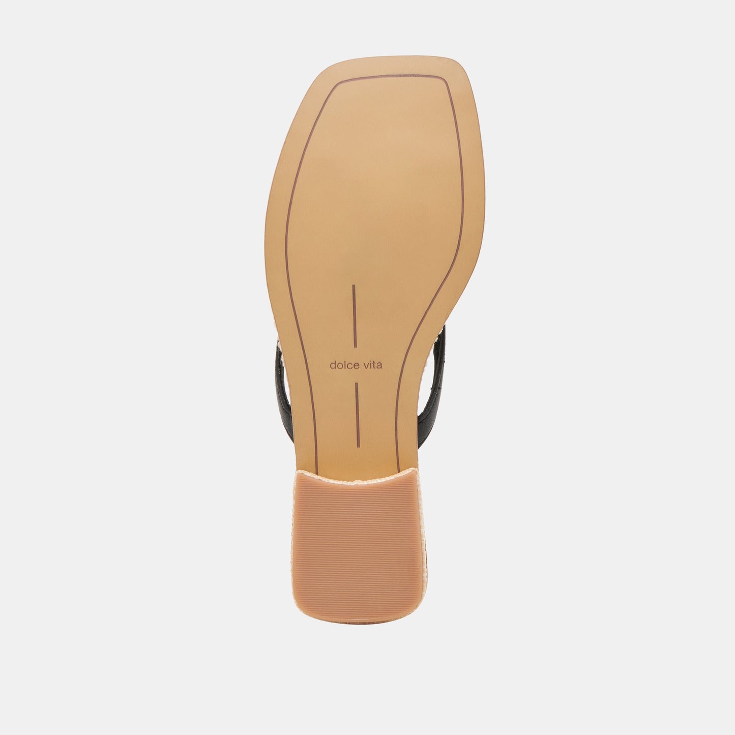 BARTY SANDALS BLACK LEATHER Dolce Vita
