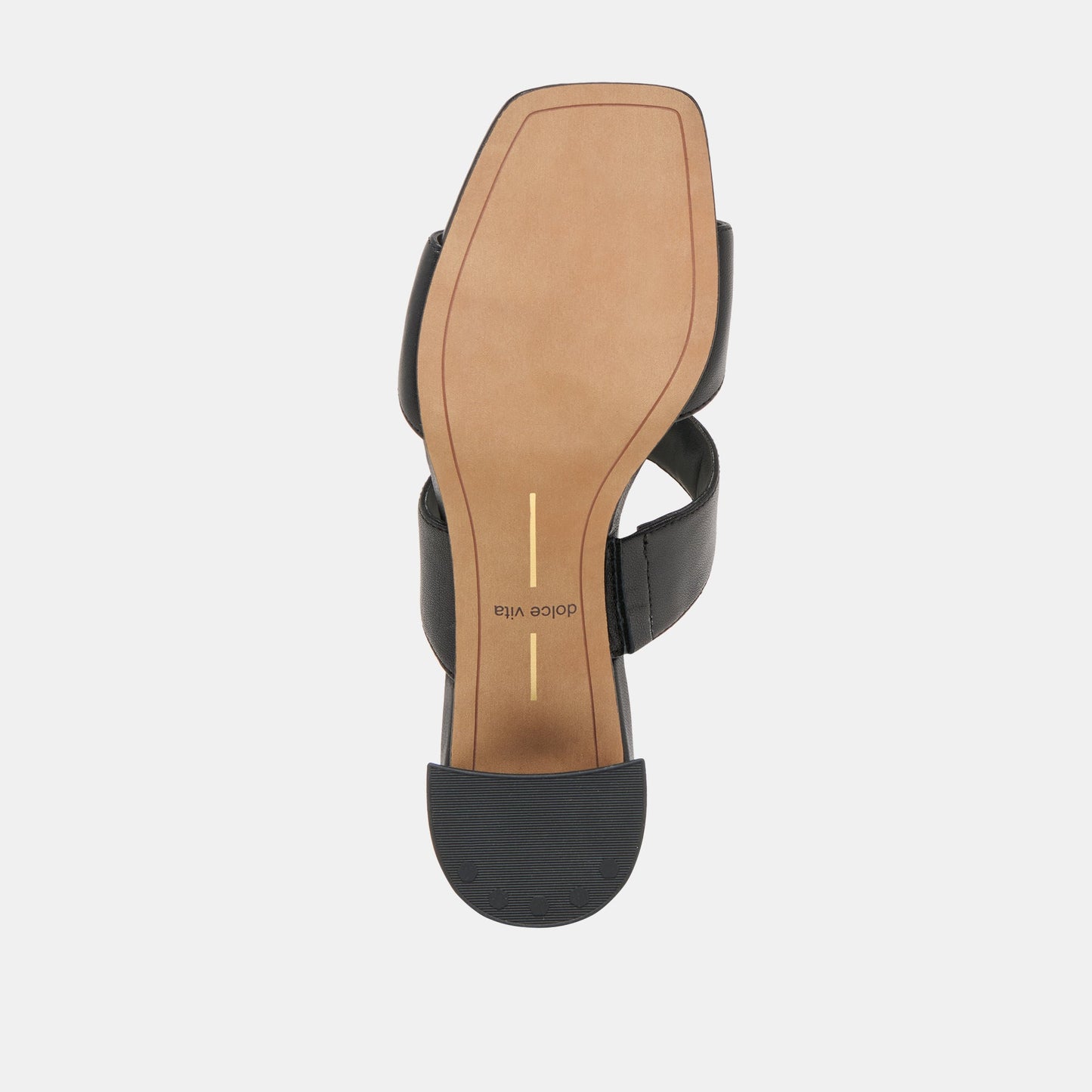 Barnet Black Leather Heels Dolce Vita