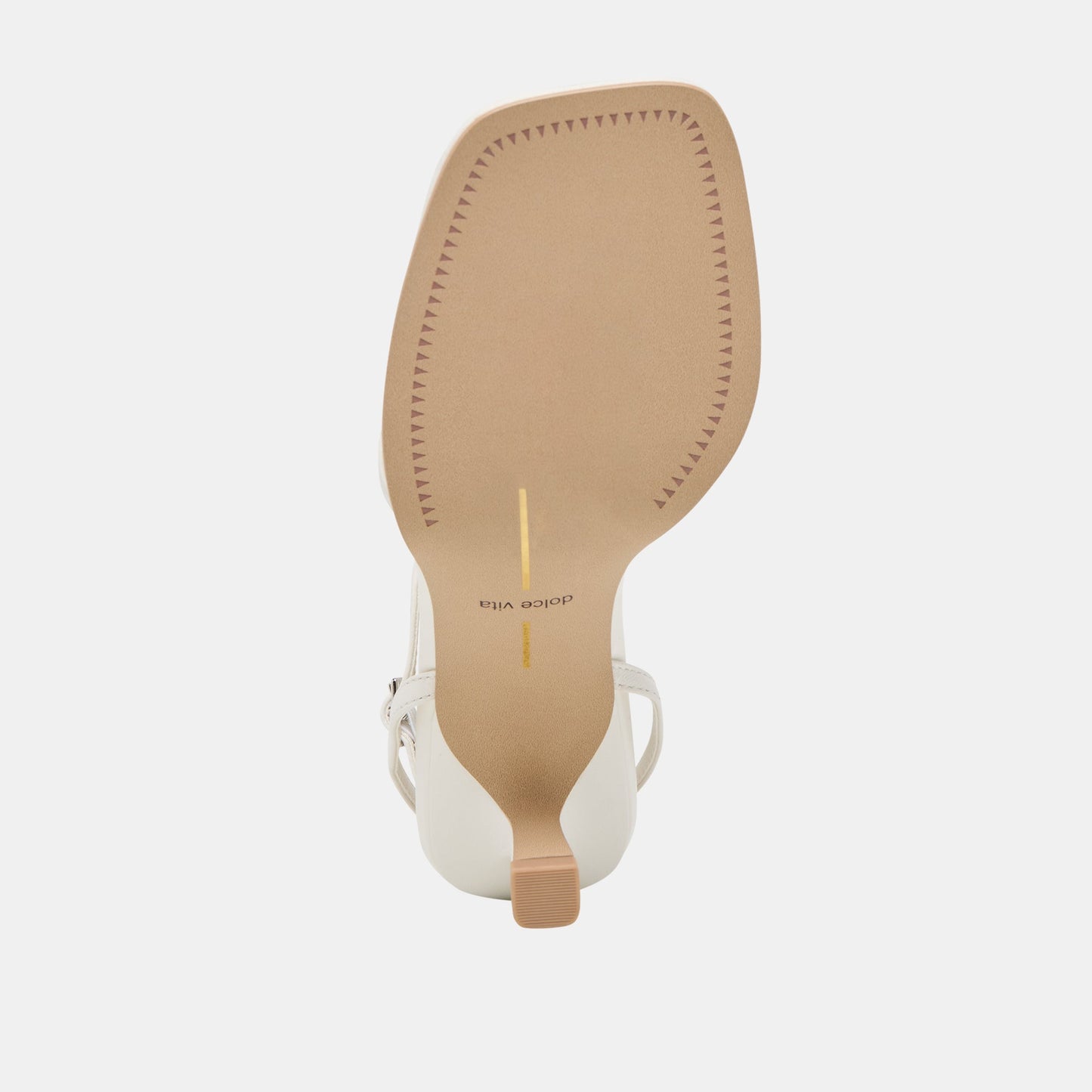 Manji True White Leather Heels Dolce Vita