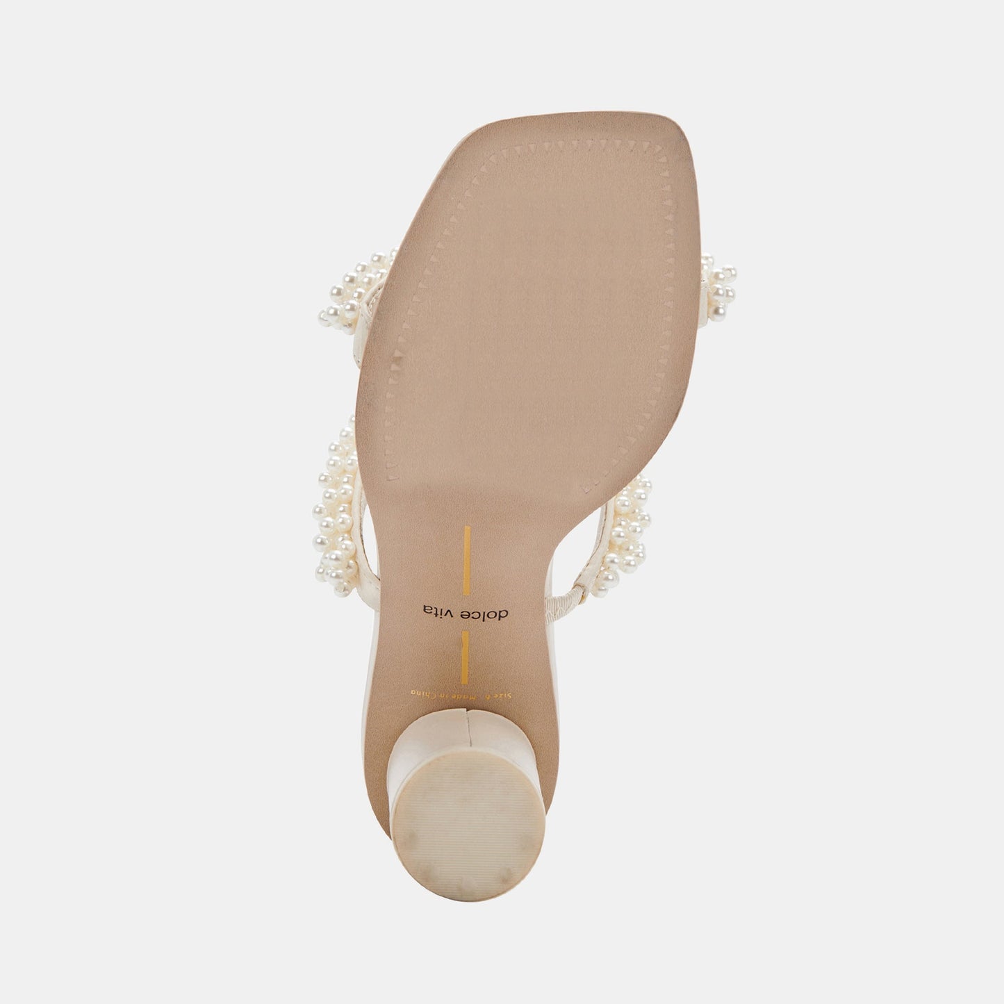 NOEL Heels Vanilla Pearls Dolce Vita