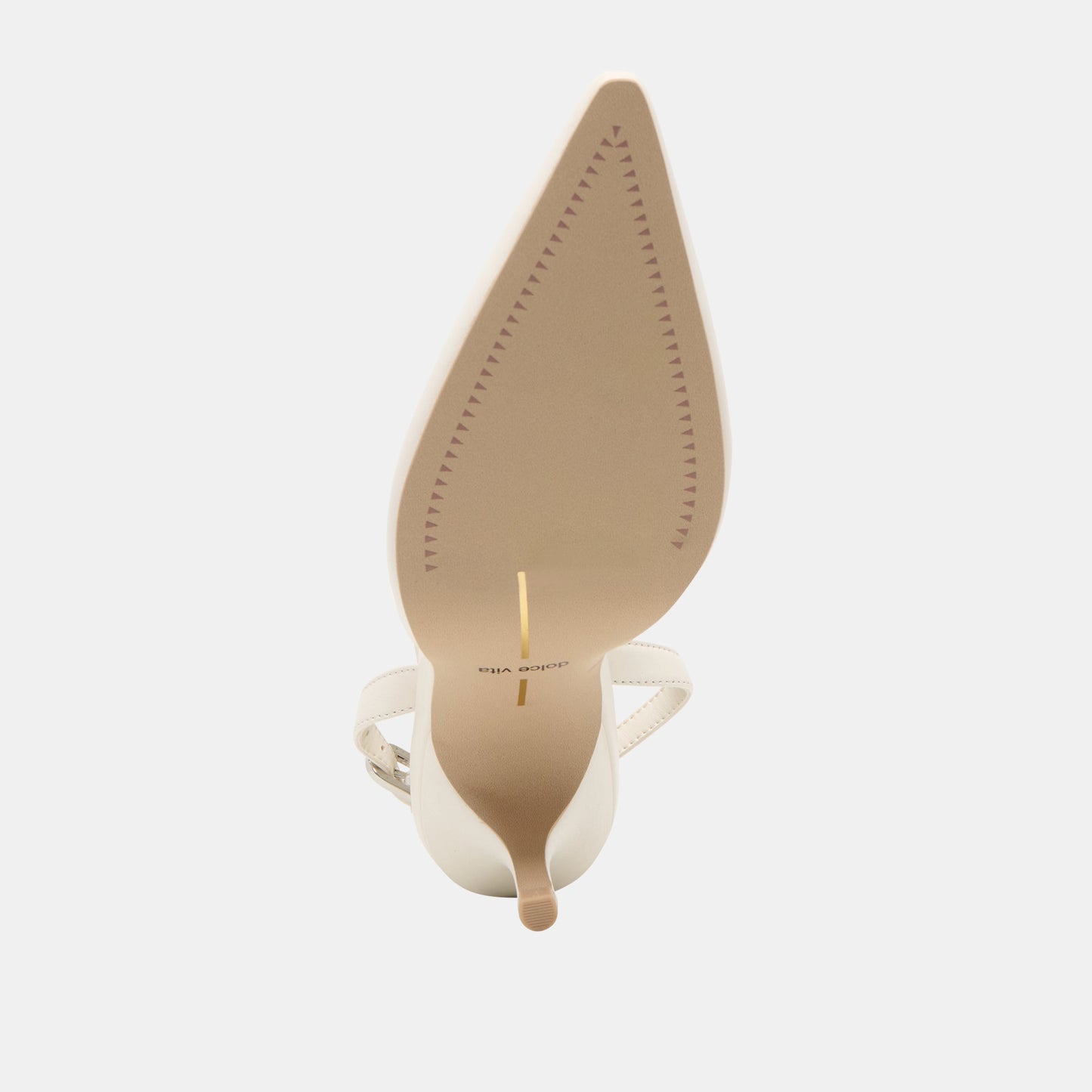 Hamya White Leather Heels Dolce Vita