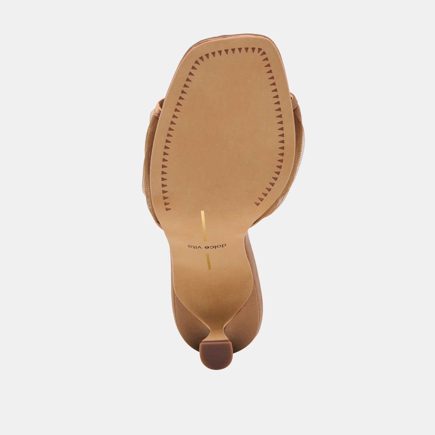 Galen Mid Brown Tulle Heels Dolce Vita