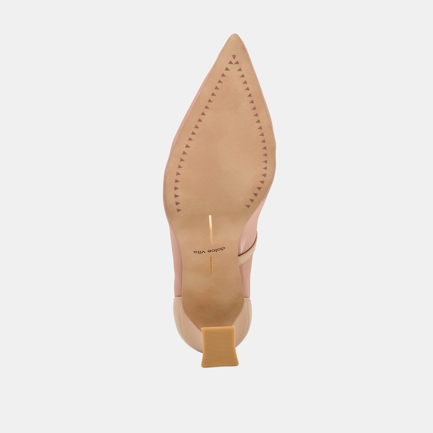 Malory Lt Tan Mesh Heels Dolce Vita