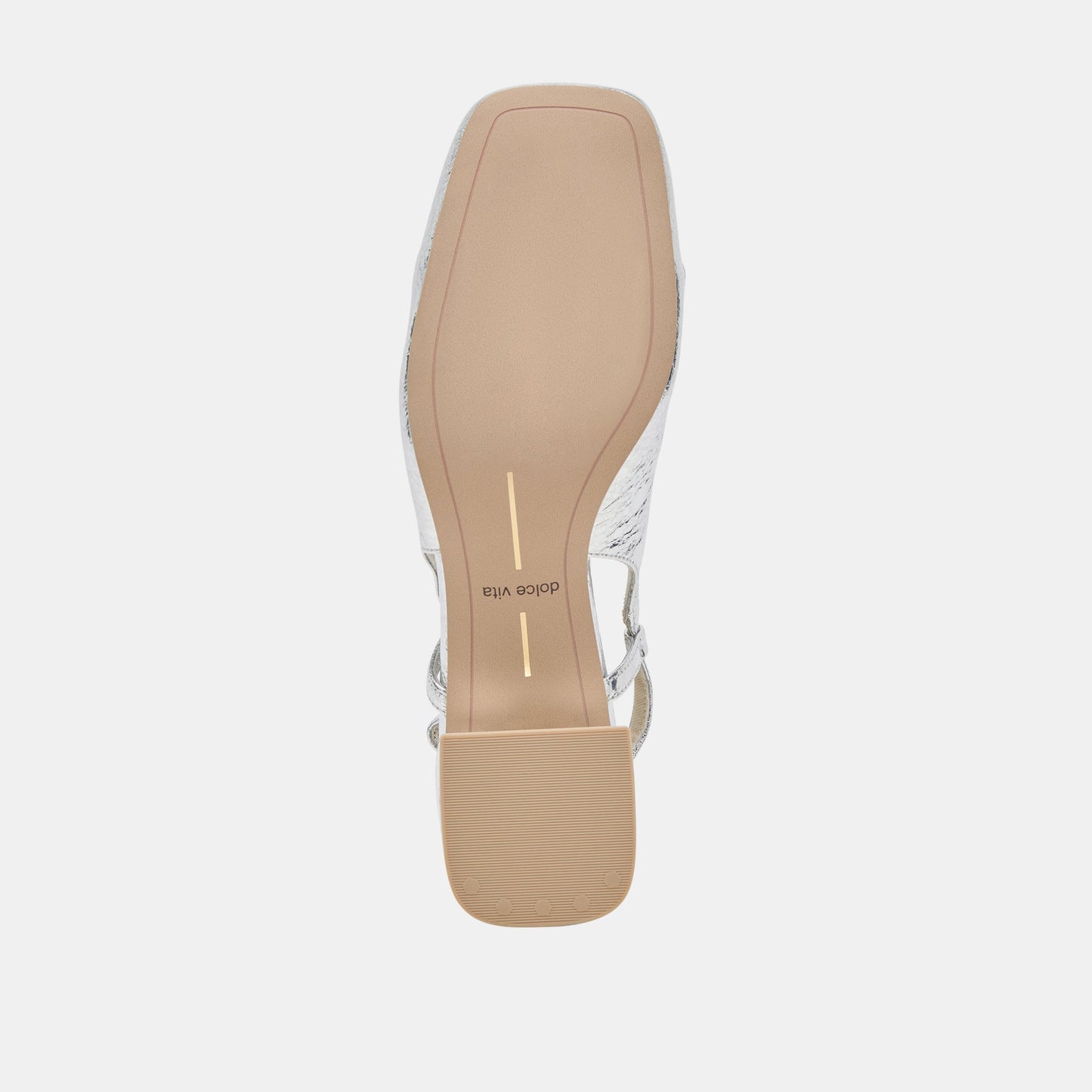 MELLI HEELS SILVER DISTRESSED LEATHER Dolce Vita