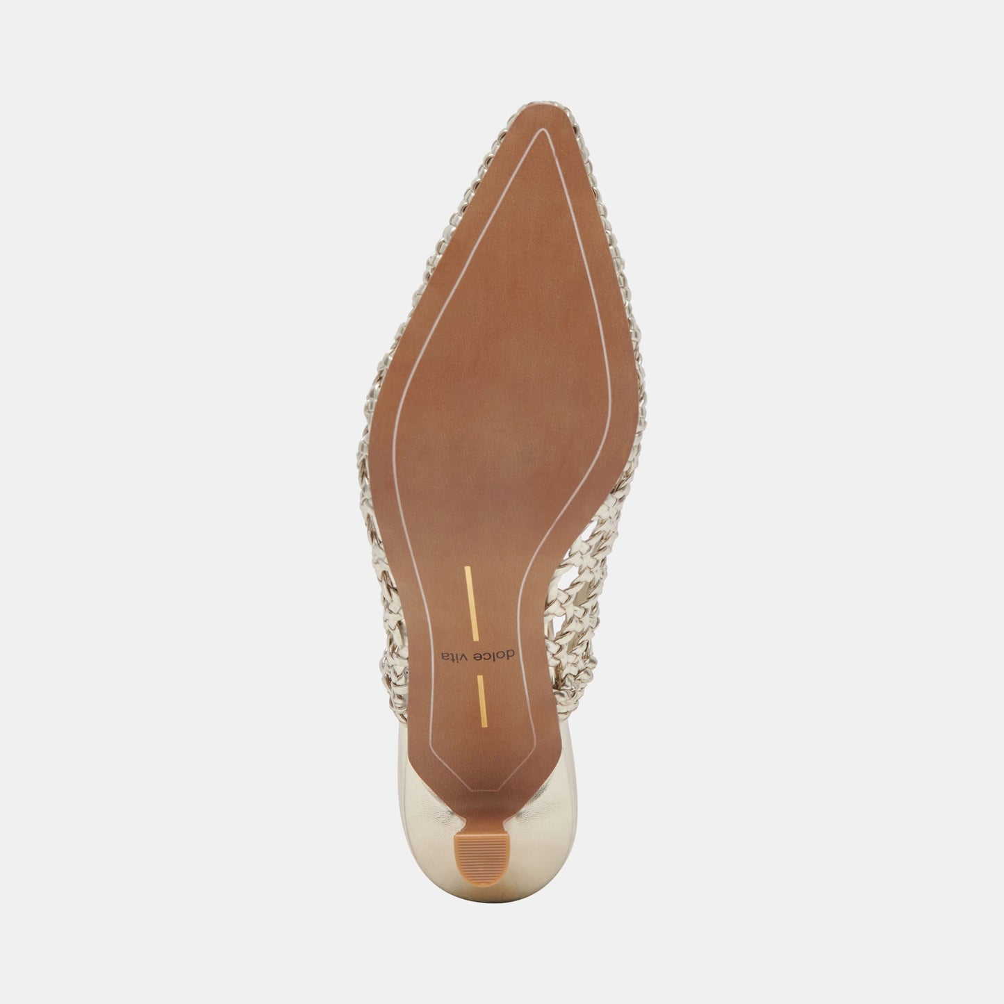 OLYMPA HEELS LIGHT GOLD METALLIC STELLA Dolce Vita