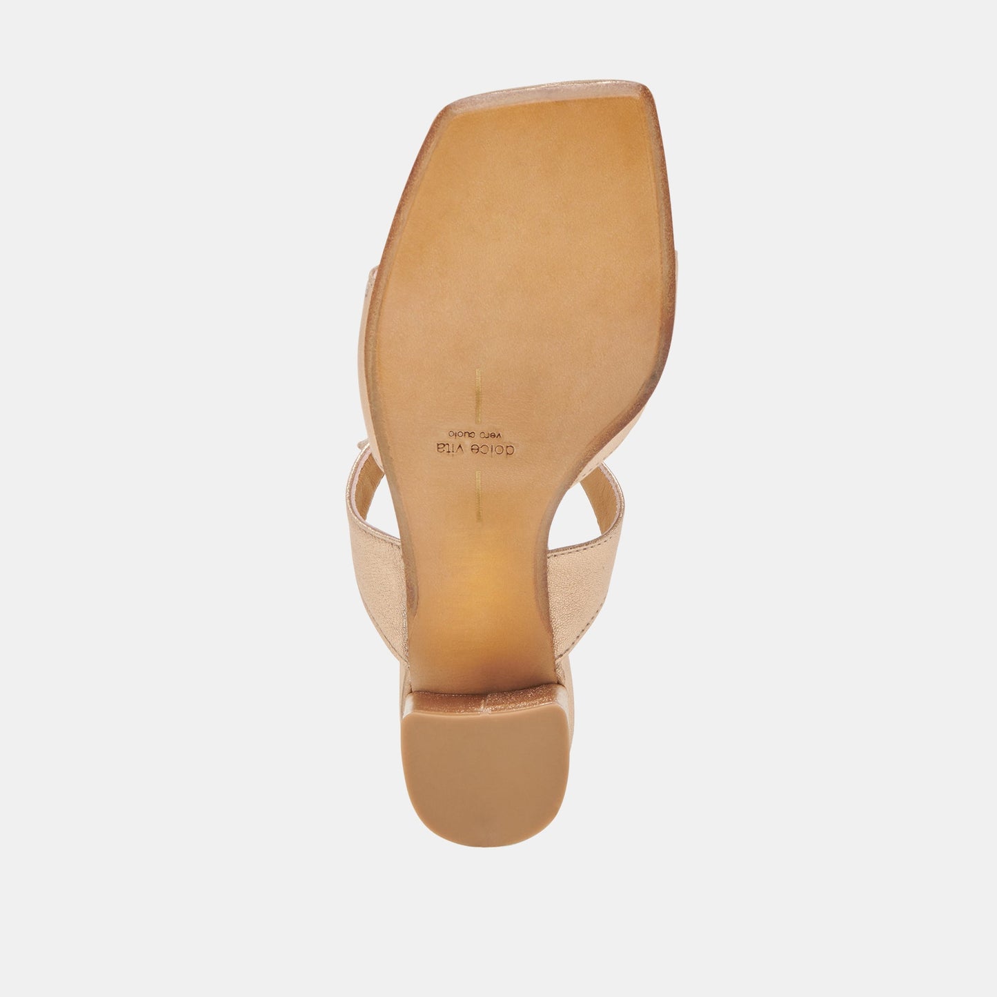 SHANE HEELS GOLD METALLIC LEATHER Dolce Vita