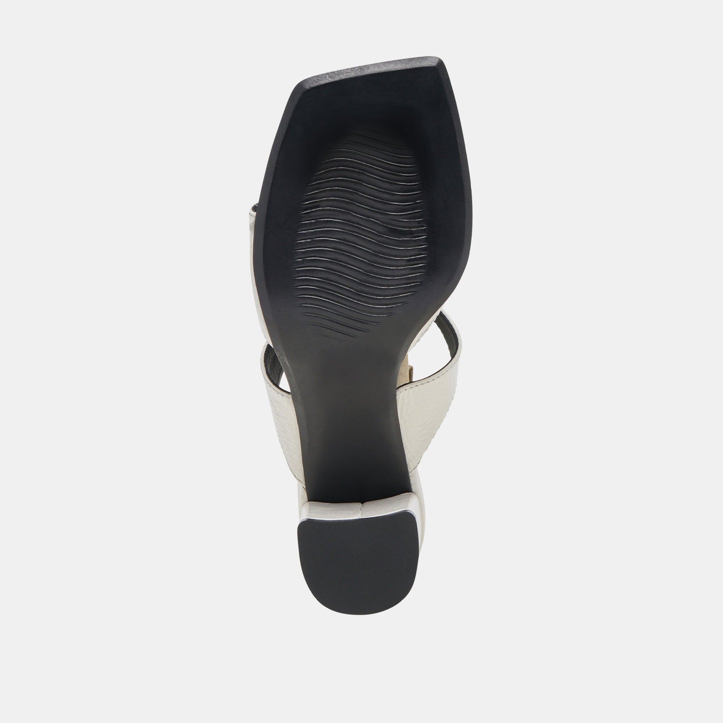 SHANE HEELS OFF WHITE CRINKLE PATENT Dolce Vita