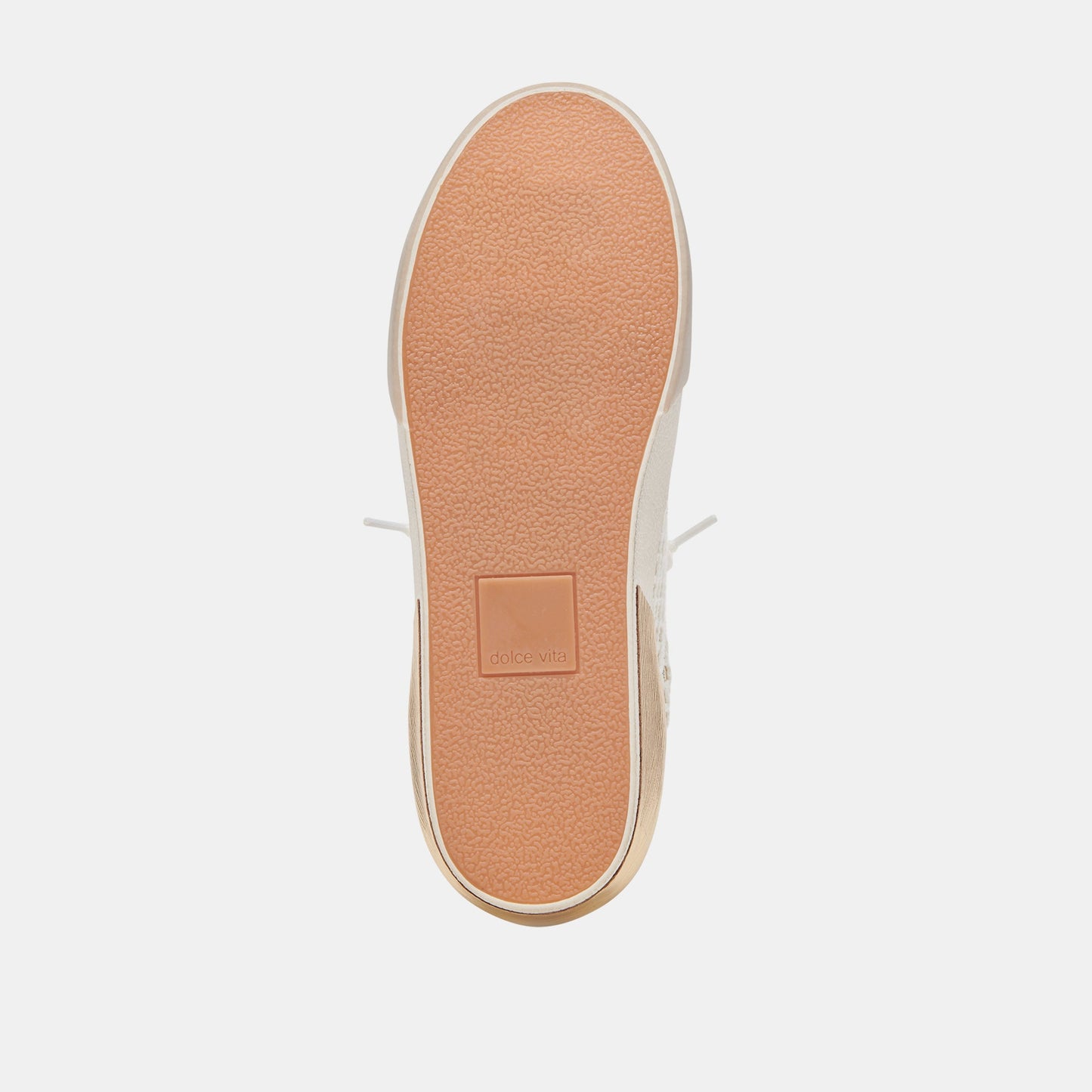 ZINA SNEAKERS BONE GOLD WOVEN Dolce Vita