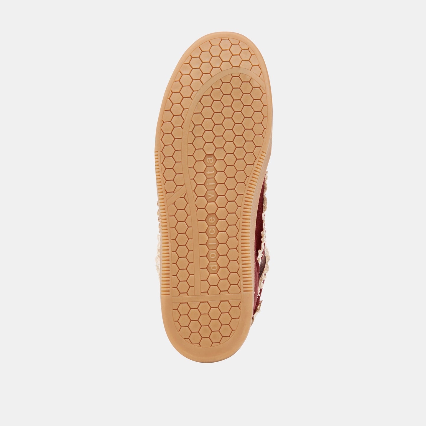Notice Lace Oxblood Suede Sneakers Dolce Vita