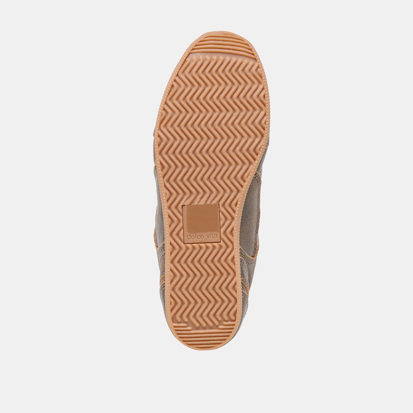 Laini Brown Distressed Leather Sneakers Dolce Vita