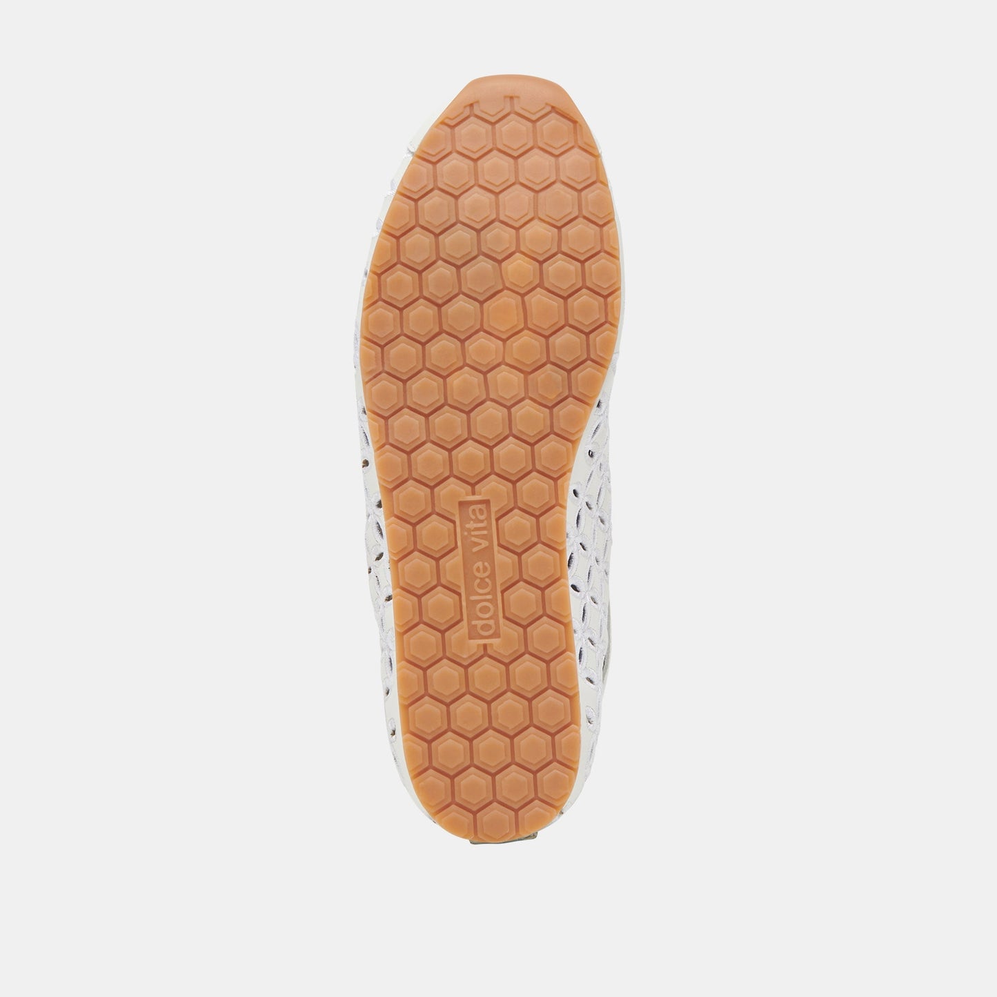 DANIE EYELET PERF SNEAKERS TRUE WHITE LEATHER Dolce Vita