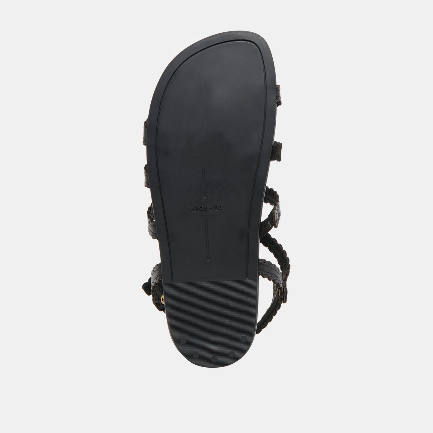 Susana Black Leather Sandals Dolce Vita