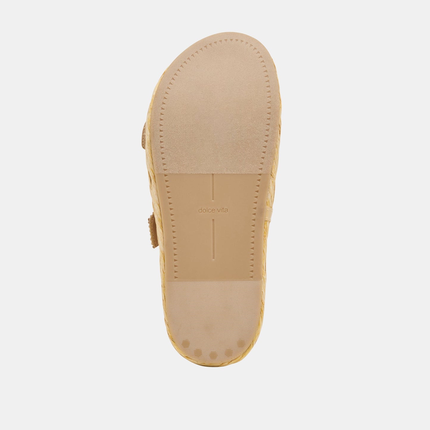 Falyn Brown Natural Woven Raffia Sandals Dolce Vita
