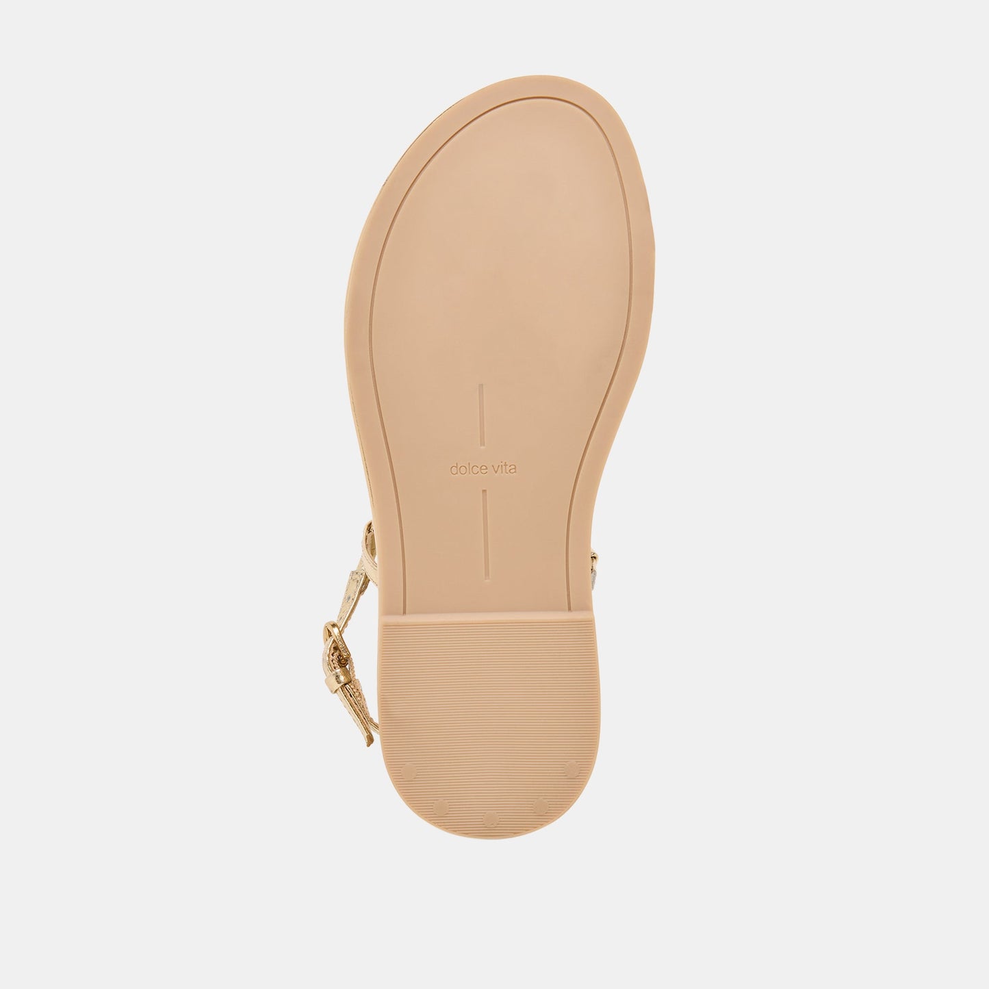 Dom Gold Distressed Leather Sandals Dolce Vita