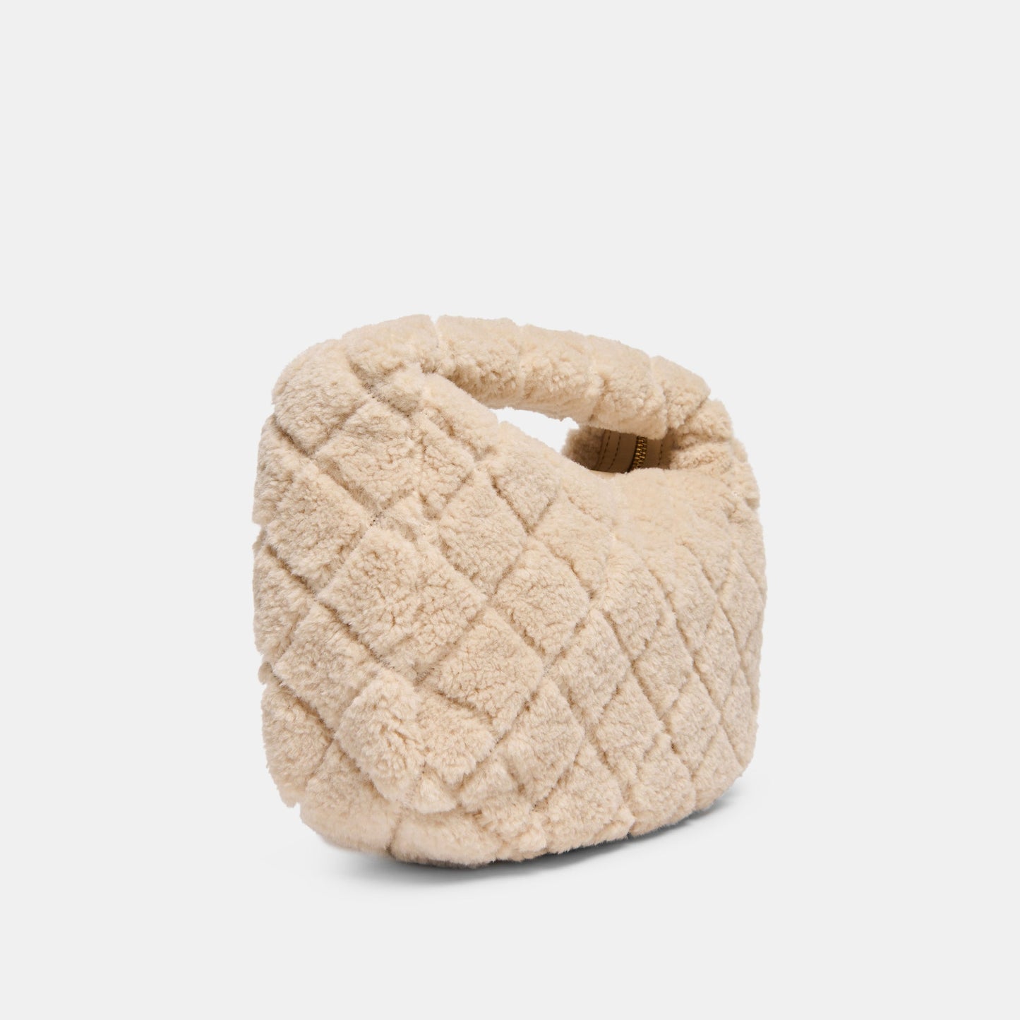 Frankie Natural Plush Handbag Dolce Vita