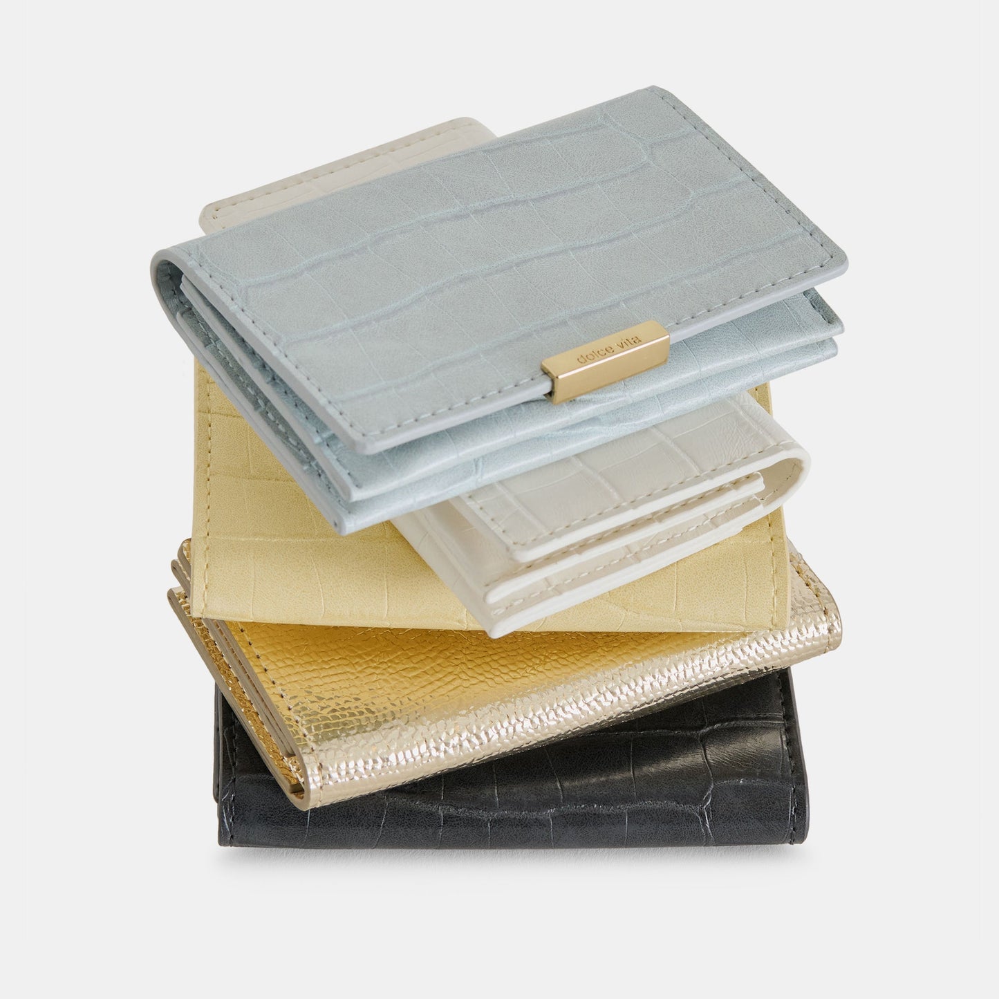 Mini-Me Gold Stella Wallet Dolce Vita