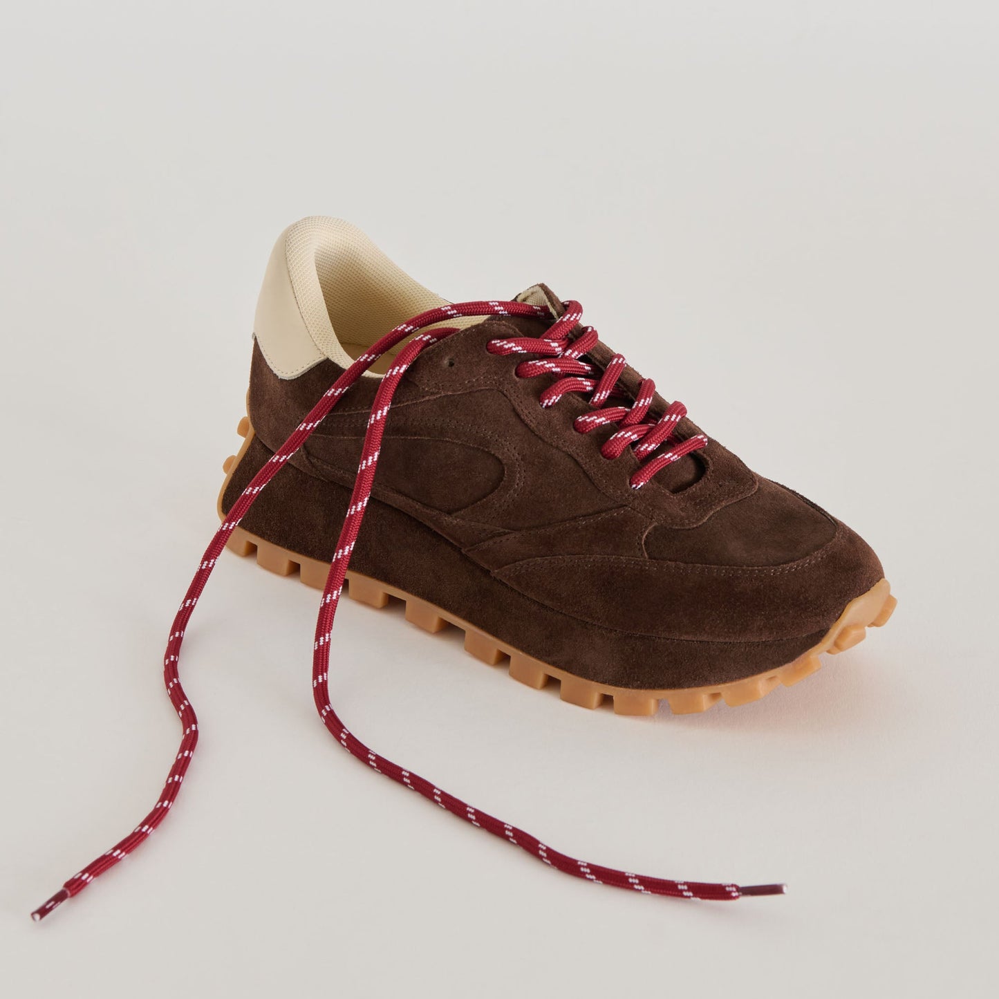 TICK MARK CORD LACE BURGUNDY MULTI Dolce Vita