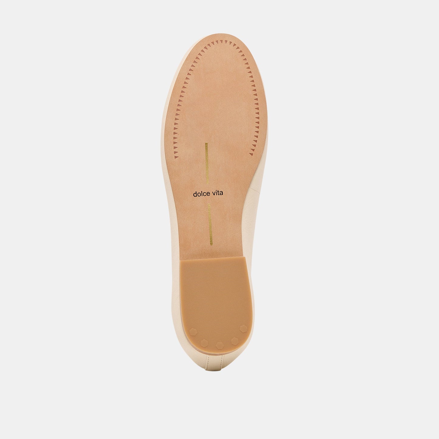 Ritla Bone Leather Ballet Flats Dolce Vita