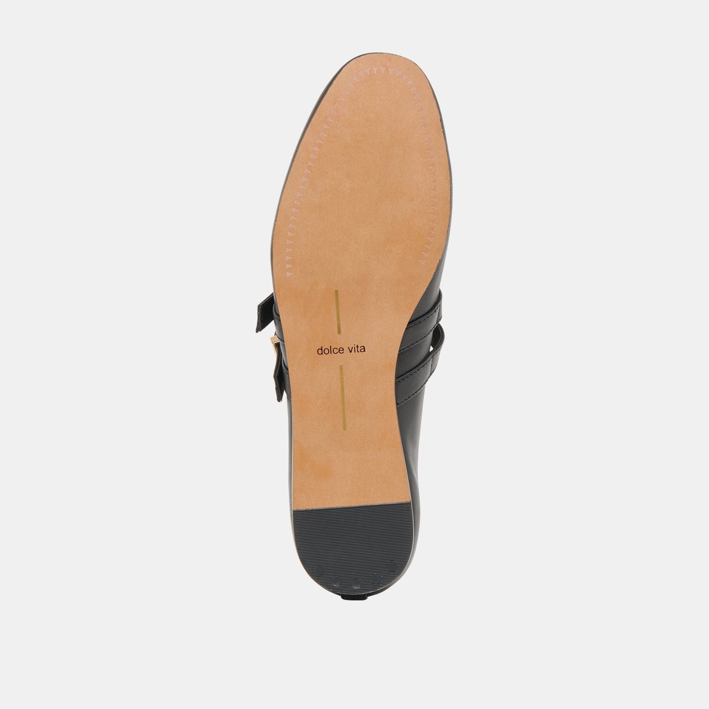BAYLEE BALLET FLATS BLACK LEATHER Dolce Vita