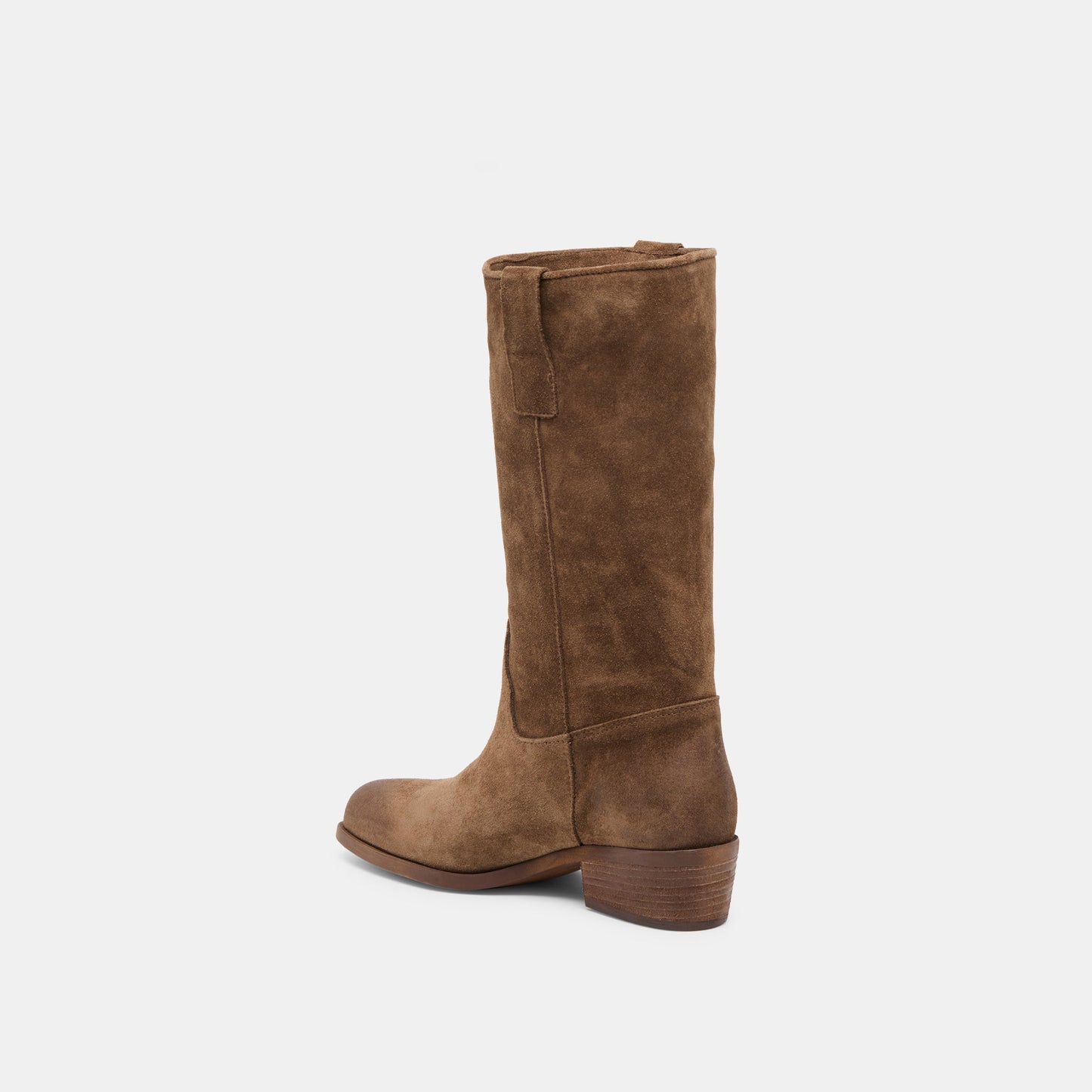 Romie Chocolate Suede Boots Dolce Vita