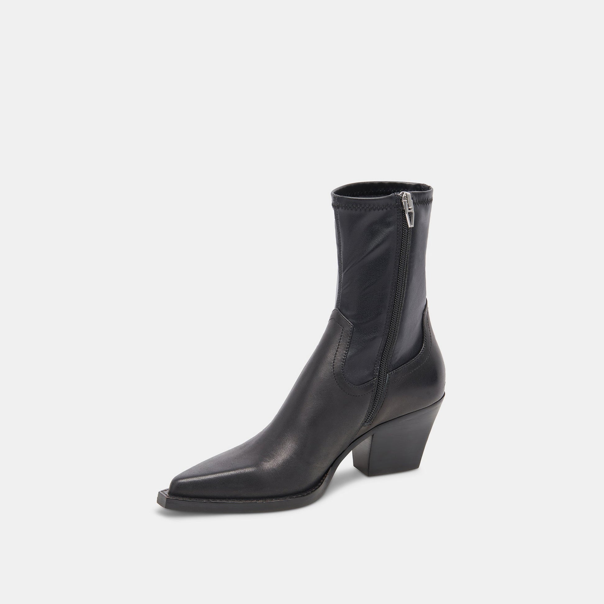 Rutger Boots Black Leather Dolce Vita