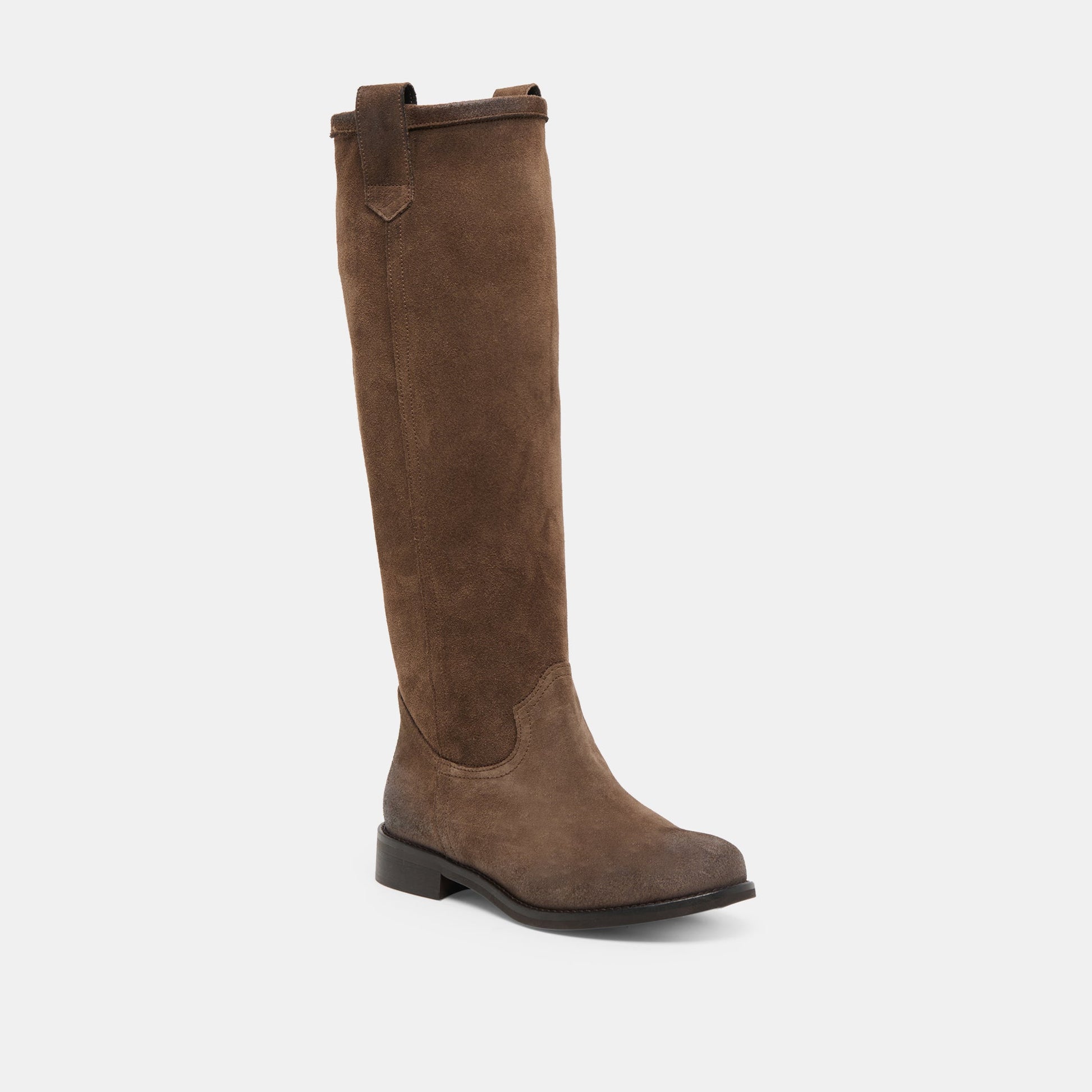 Ramzy Chocolate Suede Boots Dolce Vita