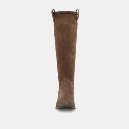 Ramzy Chocolate Suede Boots Dolce Vita