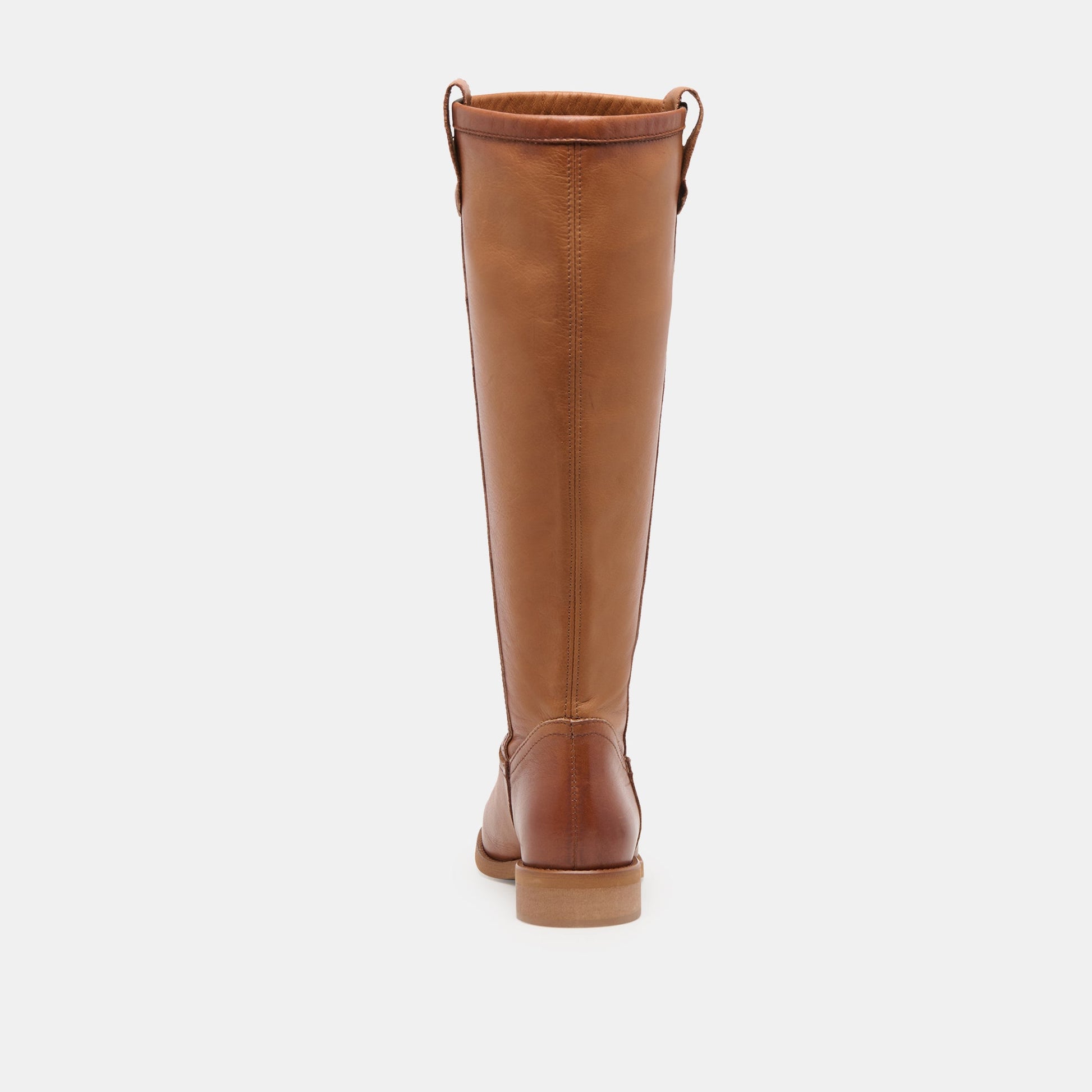 Ramzy Cognac Leather Boots Dolce Vita