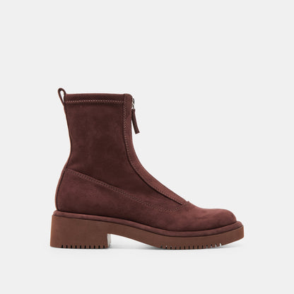 Shante Mahogany Stella Suede Boots Dolce Vita