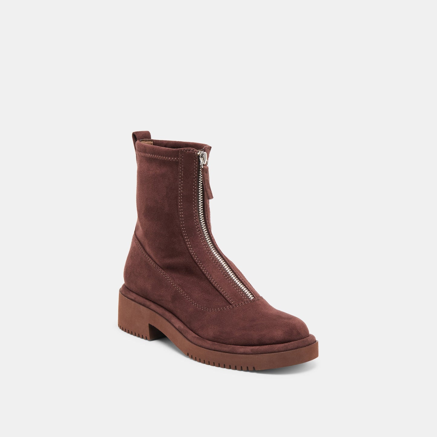 Shante Mahogany Stella Suede Boots Dolce Vita