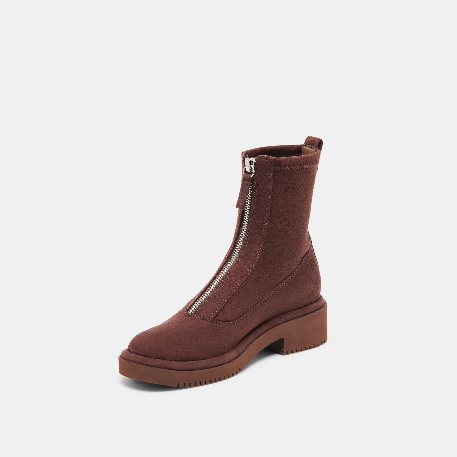 Shante Mahogany Stella Suede Boots Dolce Vita