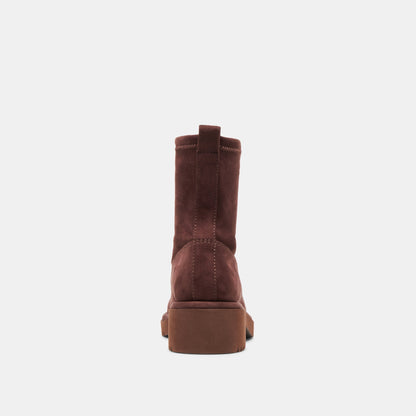 Shante Mahogany Stella Suede Boots Dolce Vita