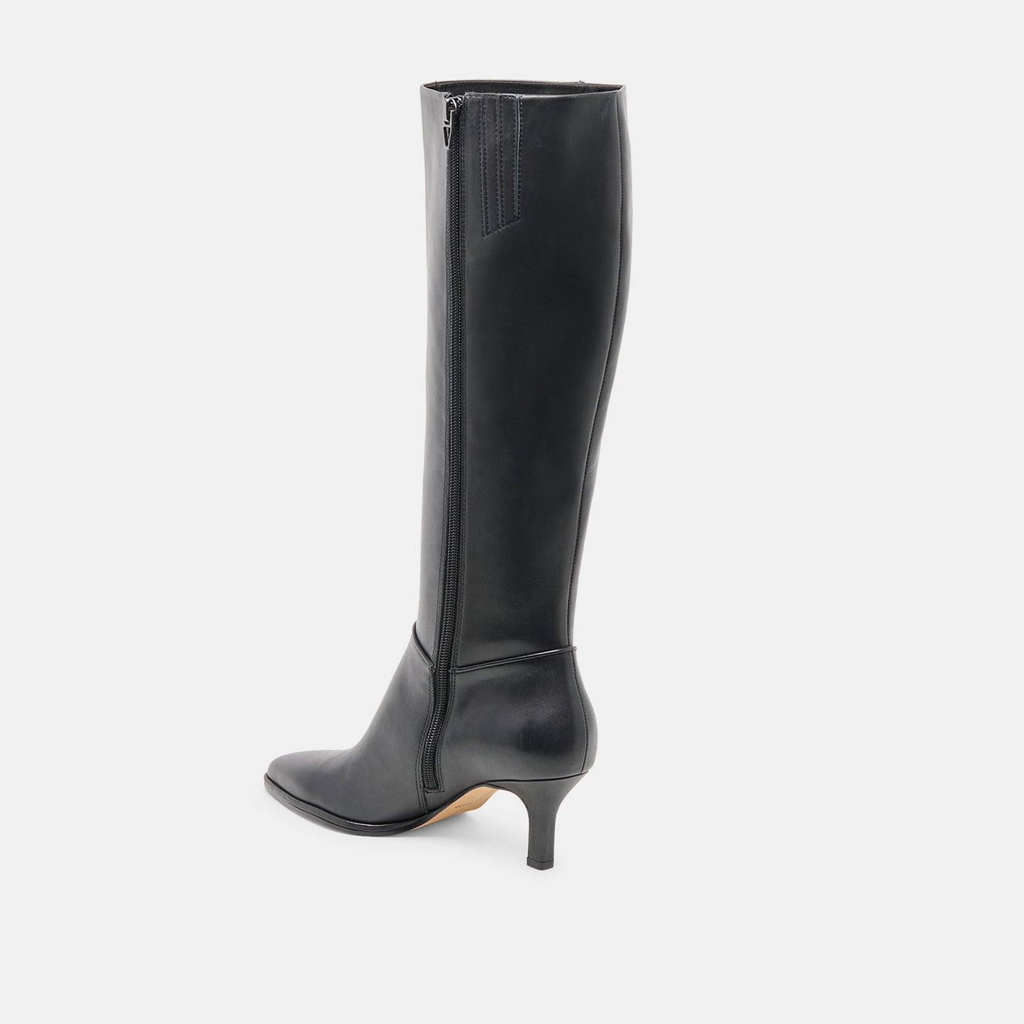Aldy Black Leather Boots Dolce Vita