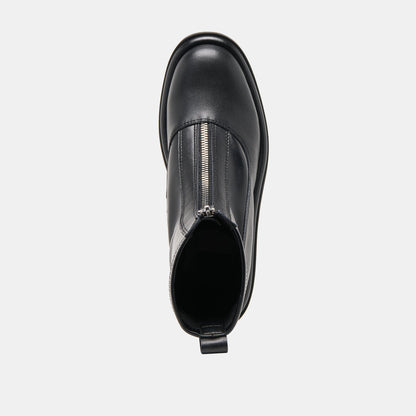 Shante Black Leather Boots Dolce Vita