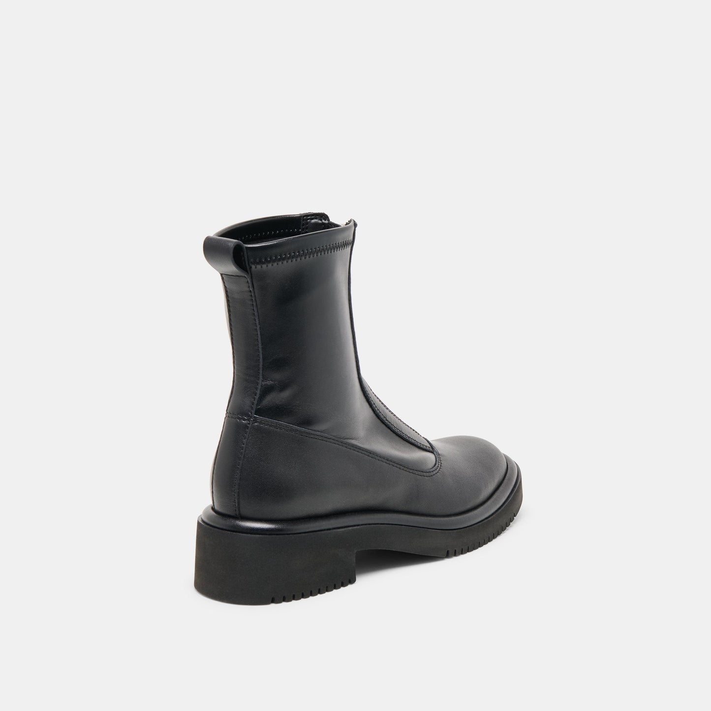 Shante Black Leather Boots Dolce Vita