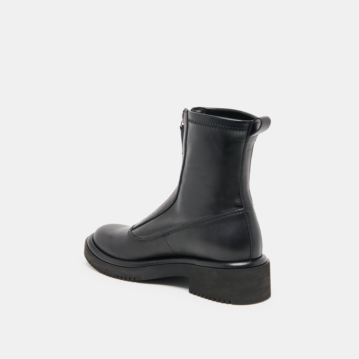 Shante Black Leather Boots Dolce Vita