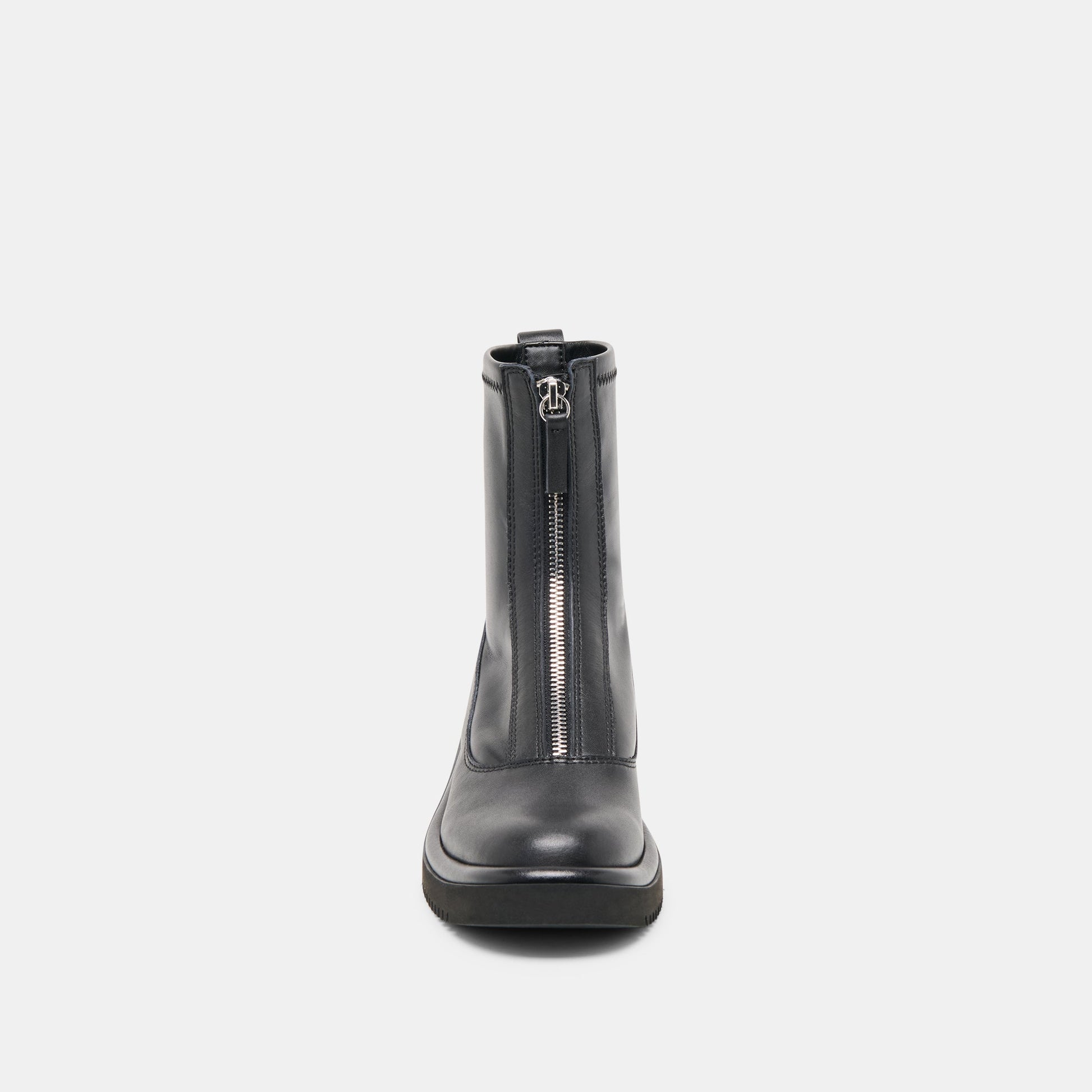 Shante Black Leather Boots Dolce Vita